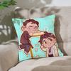 TV H-House MD Cute Pillow Case Cushion Cover Soft Cute Throw Pillow Case For Car Sofa Pillowcase Polyester With Zipper
