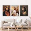 Christ Religious Belief Series Jesus Canvas Painting Poster Print Wall Art Pictures For Room Church Home Decoration Vintage