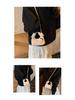 Cute Cartoon Plush Crossbody Handbag for Girls - Autumn & Winter Style