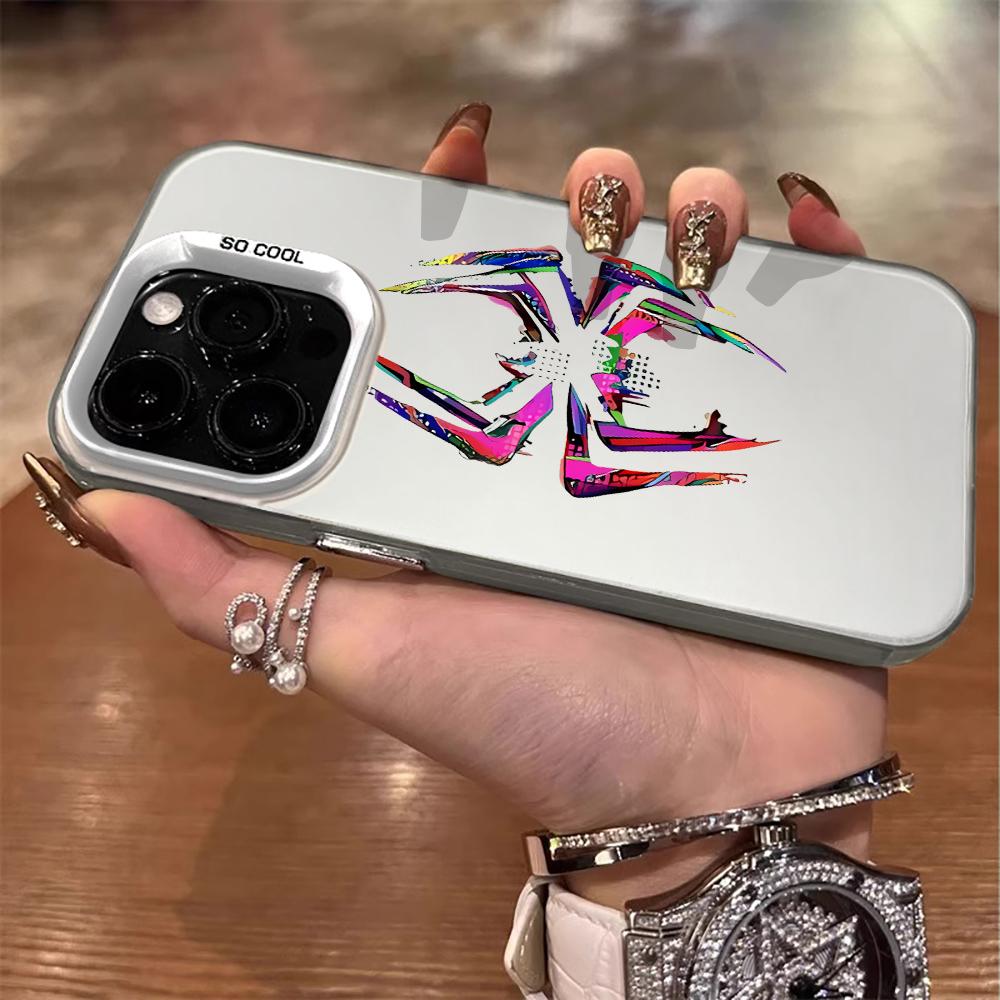 Cyberpunk-Style Spider Phone Case For iPhone 17 Pro Max 17e 16e 15 17 Air 14 13 12 11 Pro Max 8 Plus X IMD Shockproof Cover