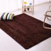 Carpet Plush Slip Resistant Polyester Solid Color Door Floor Mat for Sitting Room