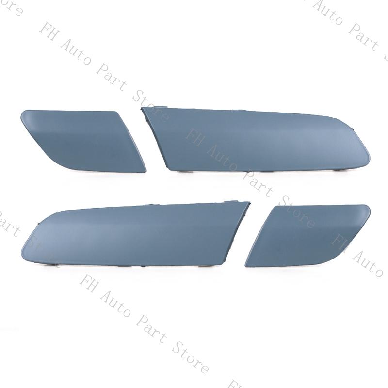 

4 шт. Для Volkswagen VW Jetta MK5 2005 2006 2007 2008 2009 2010 Автомобильная Накладка Молдинг Переднего Бампера Крышка Заглушка Неокрашенная