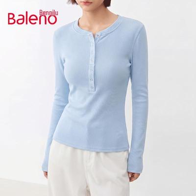 Baleno Women's Henley Long Sleeve T-Shirt