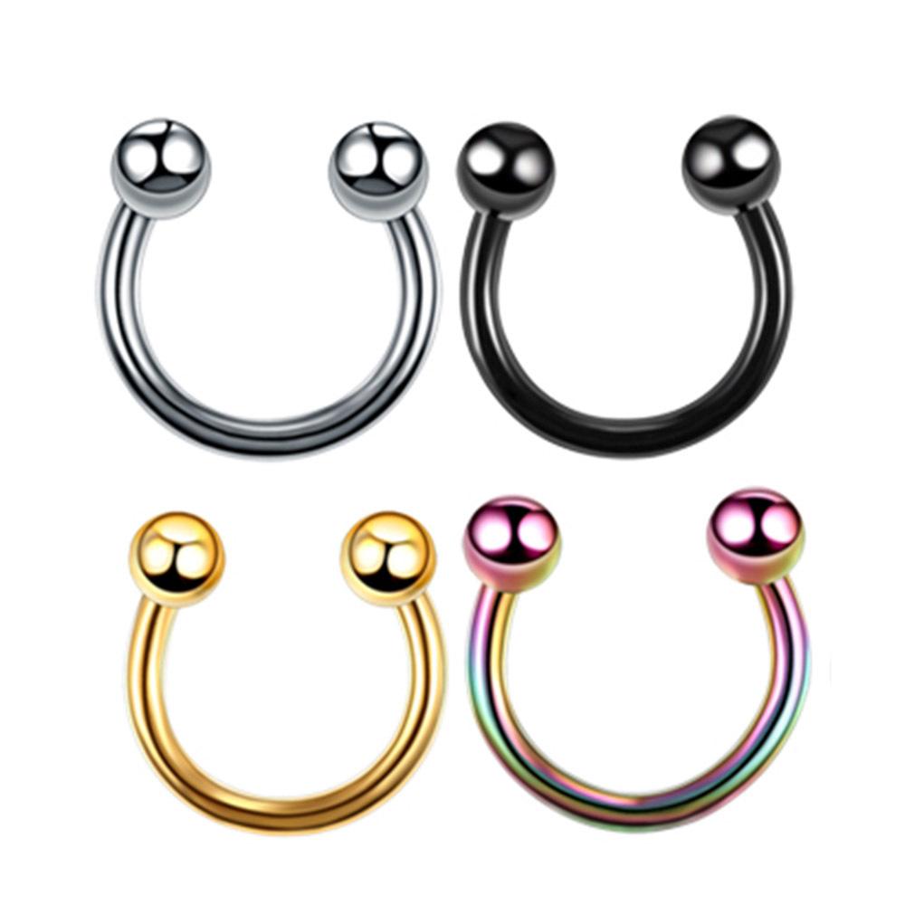 4Pcs Stainless steel piercing accessories - eyebrow piercings, lip piercings, body piercing accessories