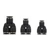 Y Type Pneumatic Fittings Plastic Connector PU  6mm 8mm 10mm for Air Water Hose Tube Push In Straight Gas Quick Connection