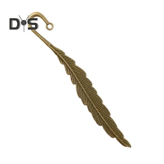 2 Stücke Feder Lesezeichen Metall Lesezeichen Seite Lesen DIY Geschenke Schreibwaren für Home Study Schule Büro