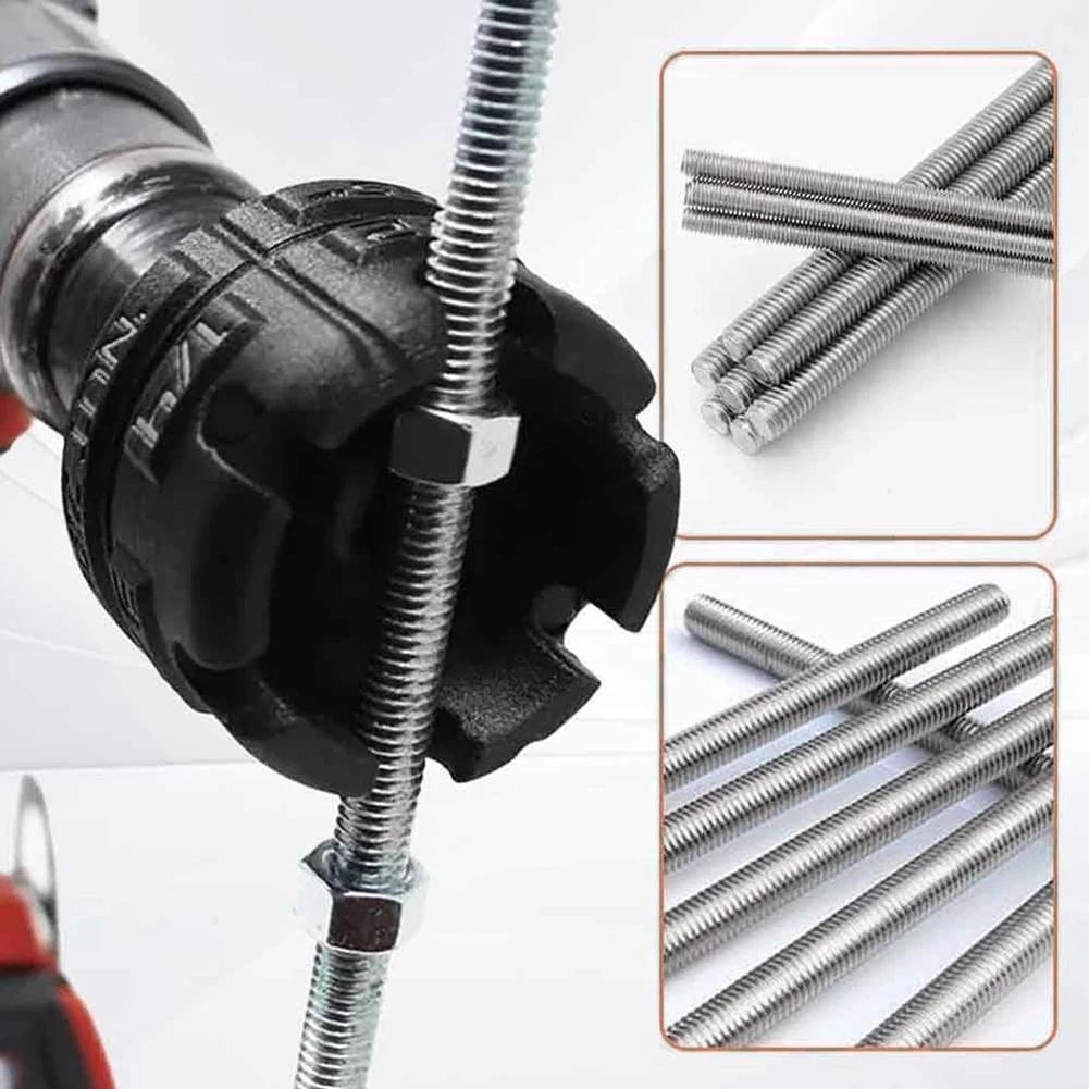 Slotted Wing Nut Spinning Drive Kit Multifunction Hex Shank Nut Driver Extractor Portable Bolt Extractor Tool for Conduit Racks