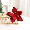 Handmade Simulated Christmas Flower Multi-color Xmas Tree Ornaments  Event Layout