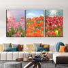 Floral Landscape Wall Art Picture Posters Modern Nordic Style Tulip Poster Canvas Paintings