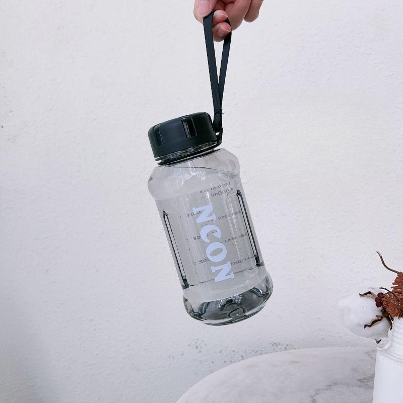 1.1 Liter Plastic Cups, Space Cups, Sports and Fitness Outdoor Summer Water Bottles, Large-capacity Water Bottles