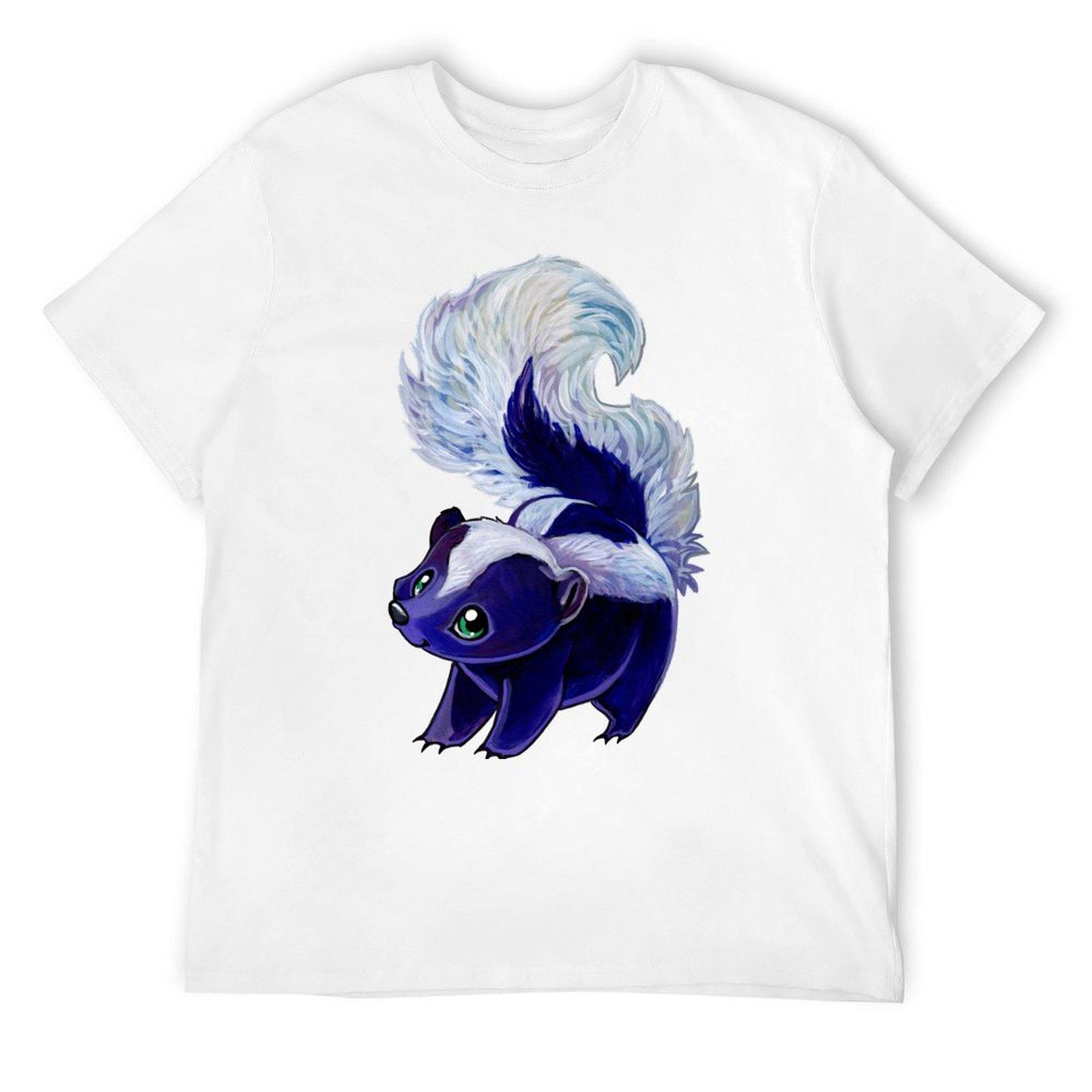 Purple skunk TShirt anime tshirt anime stuff plain black t shirts Unisex S