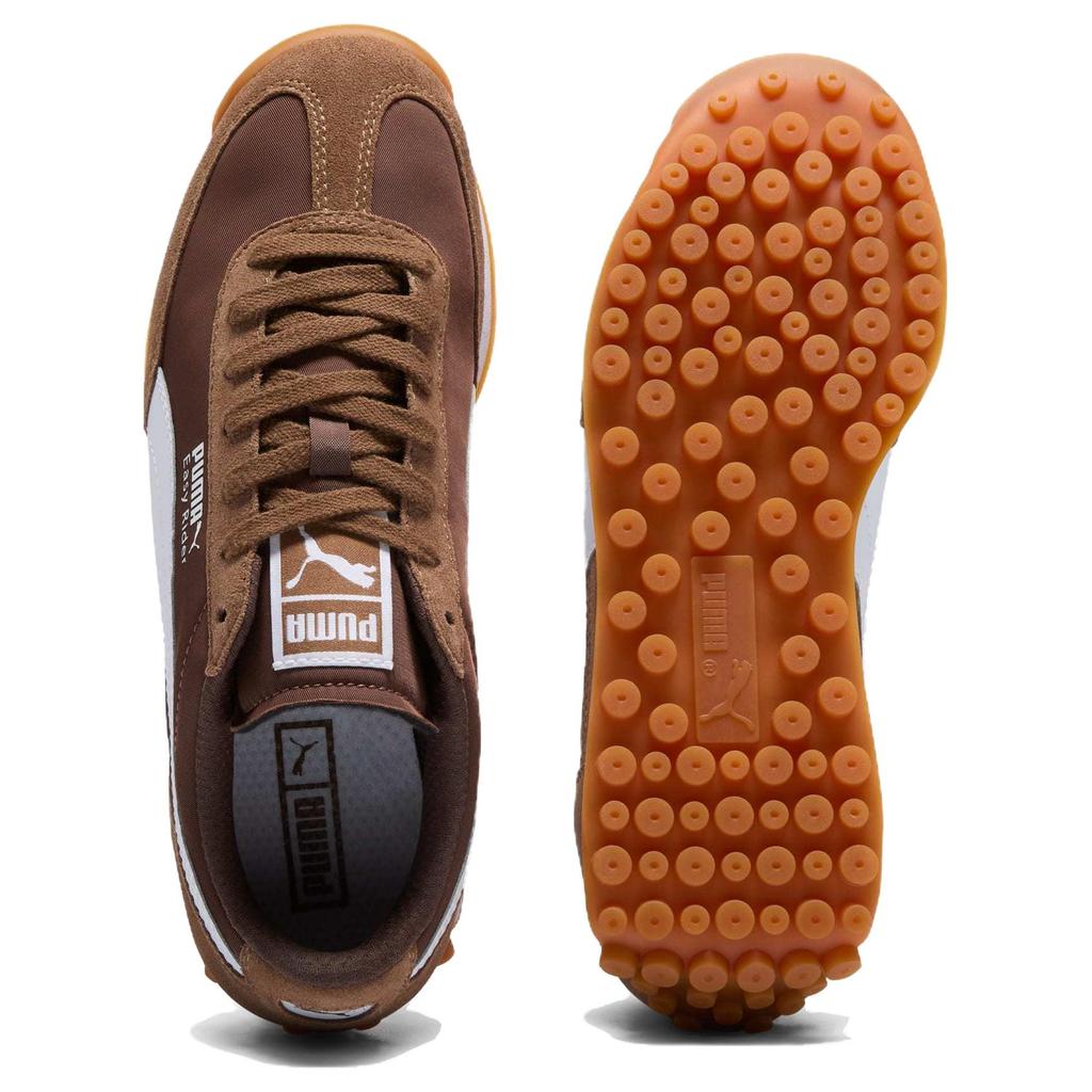 Puma Easy Rider Suede Nylon Women Haute Coffee White Espresso Brown 400331-05