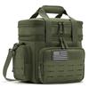 Lunch Box Expandable Heavy Duty Leak Proof Insulated Cooler Bag For Outdoor Activities Camping MOLLE Webbing