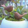 Metal Bird Decor Outdoor Durable Garden Bird Decor Rust-Resistant Iron Lawn Bird Decor Metal Bird Gift