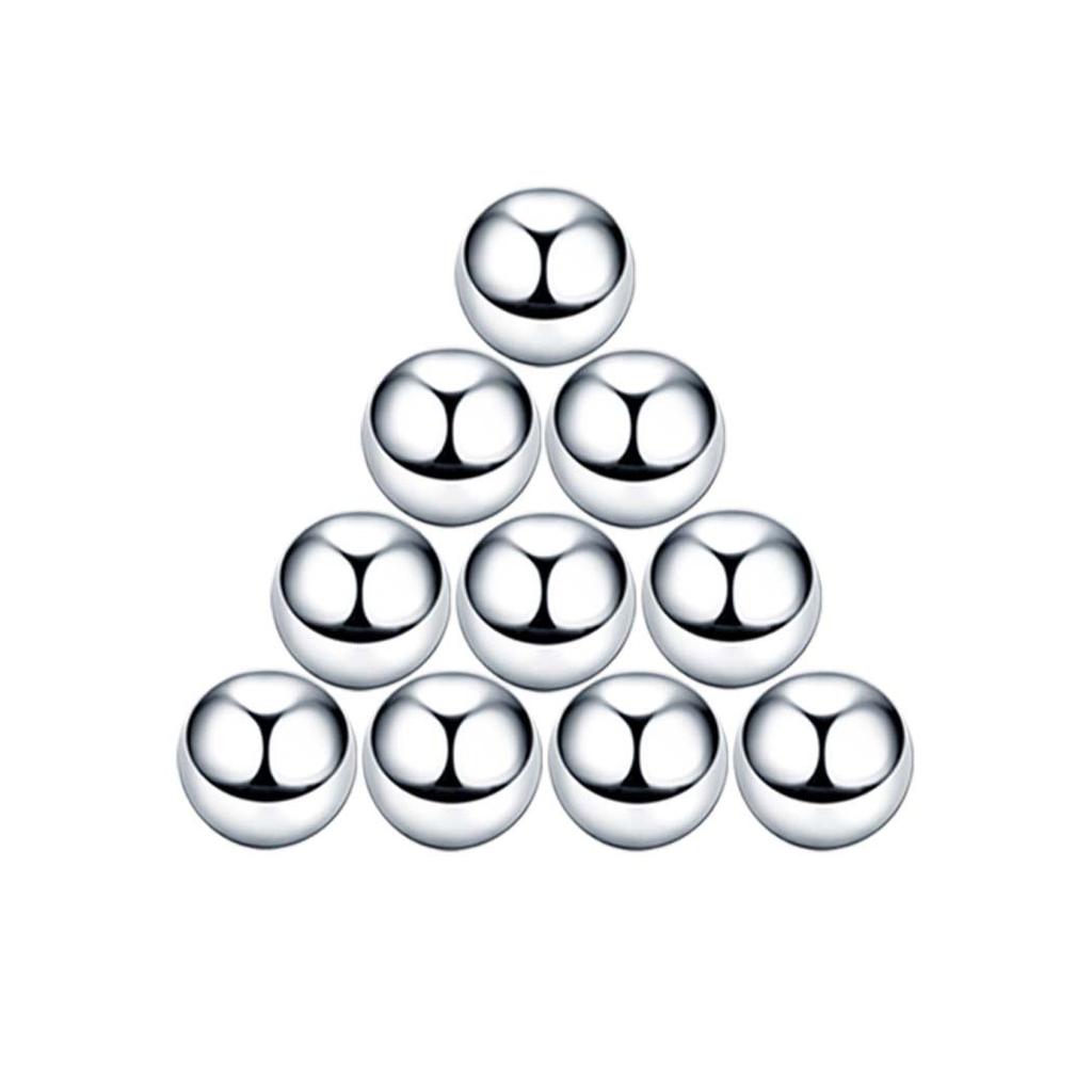10Pcs Stainless Steel Jewelry Accessories - DIY Body Piercing Belly Button Stud Replacement Round Ball Accessory