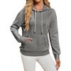 Women's Striped Long Sleeve Hoodie Casual Loose Fit with Pocket Pullover Top
