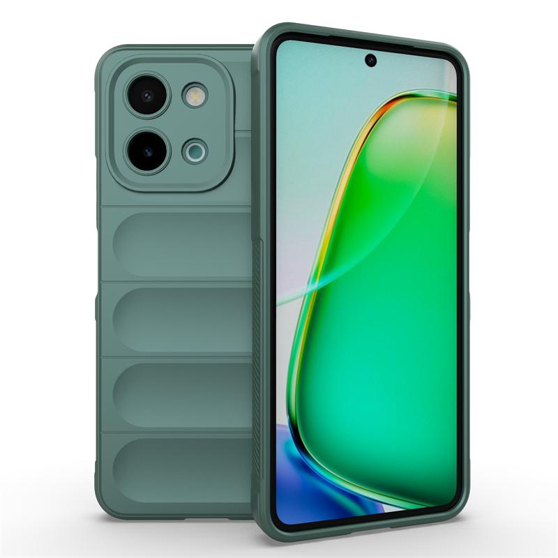Shockproof Phone Case For Vivo Y28 4G Case Anti-Slip Silicone Full Back Cover Vivo Y28 4G Case For Vivo Y28 Y 28 4G 6.68 Inch