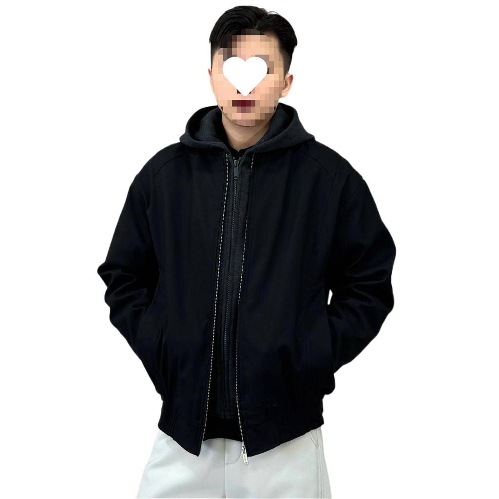 Men's Hooded Two-Piece Plush Jacket - 2025 Winter Trendy Warm Top