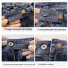 No-Sew Detachable Waistband Button for Jeans: Expand Waist from Small To Large