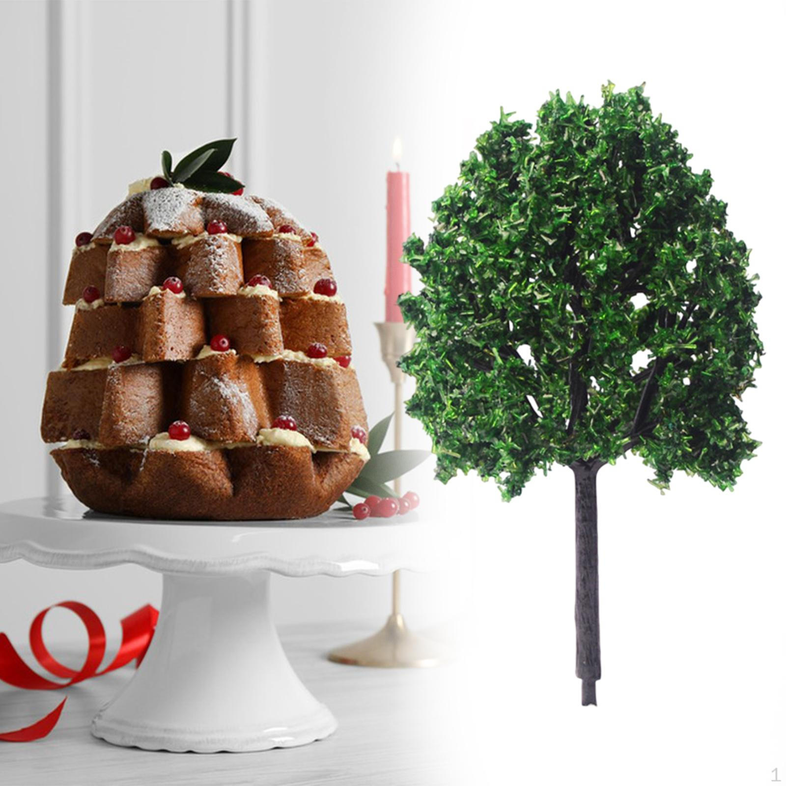 

10 миниатюрных деревьев, декор искусственных деревьев, модель поддельных деревьев, архитектура поезда 3.5cm