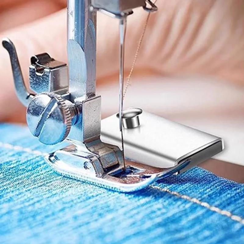 1 Pcs Magnetic Seam Guide For Sewing Machine Magnet Seam Guide Ruler Straight Seam Gauge Sewing Machine Products Tool