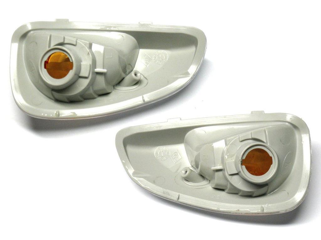 Renault Master 2010- GELBER Blinker mit WEISSER Birne im Spiegel, links + rechts, 2 Stück, SET