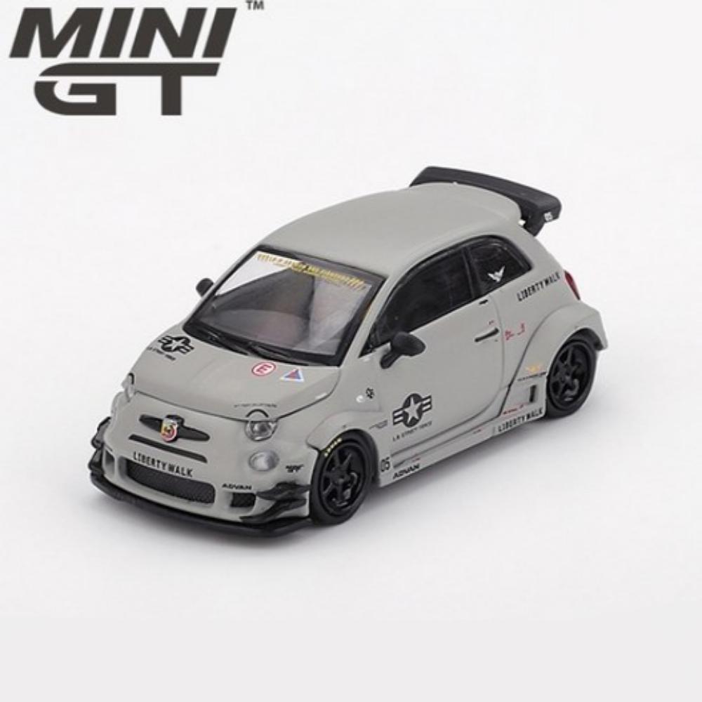 Mini GT (1064) 1:64 Fiat Abarth 595 LB-WORKS x Abas Works Fighters