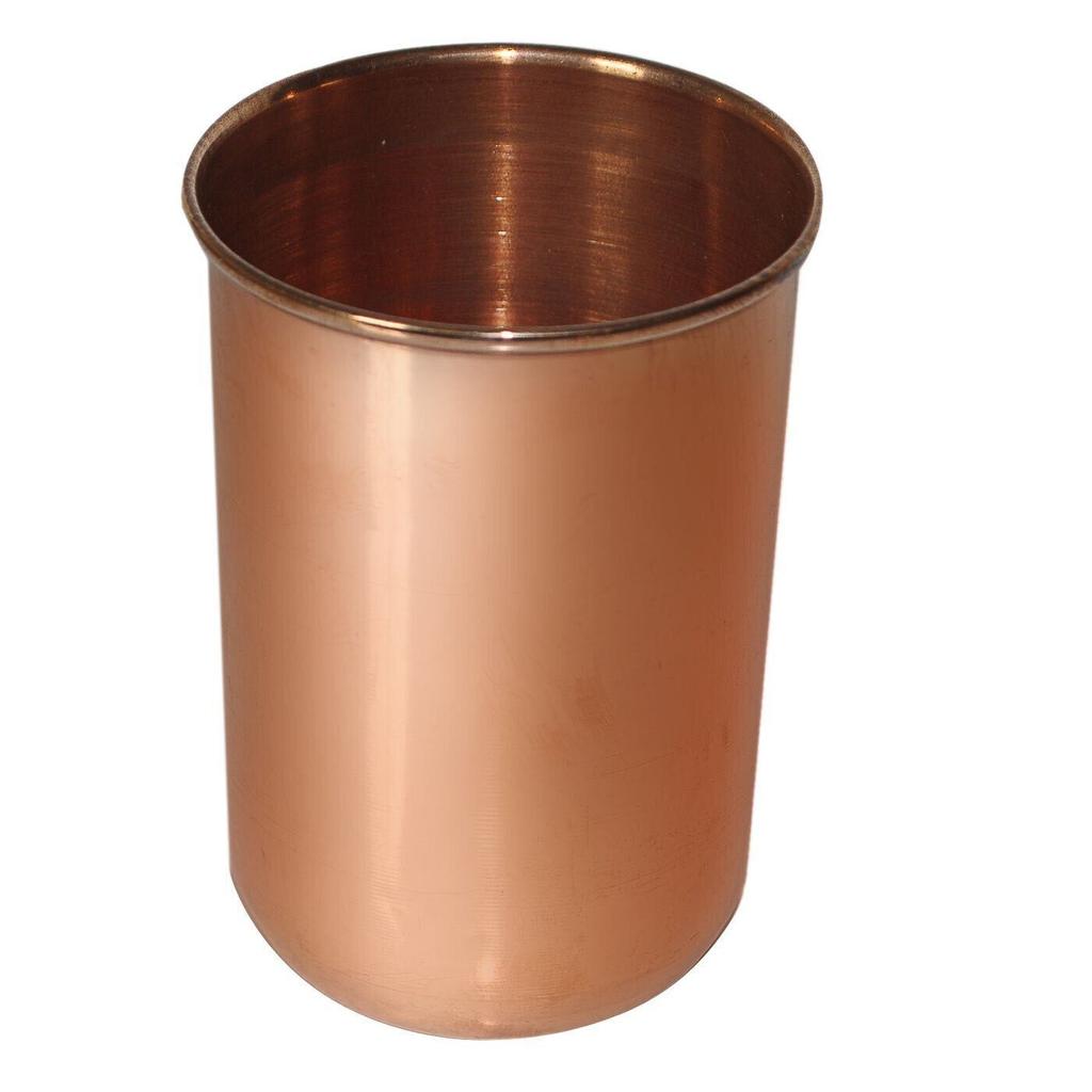 @ Copper Small Plain Tumbler For Serving & Drinking Water 300ml G695 Zr591-60%Off
