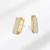 Stylish Geometric Earrings For Women Minimalist Personalized Temperament Jewelry Exquisite Small Accessories
