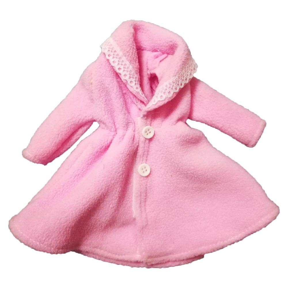 Casual Plush Coat Fashion Girl Doll Wearing for 1/6 Doll/29~32cm Doll Clothes Accessories