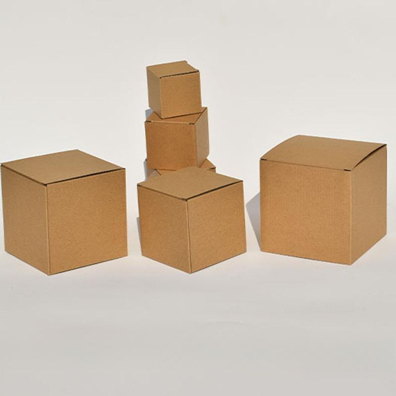Hardware Lock Lighting Instrument Accessories Packag Paper Box Mini Essential Oil Rectangular Cosmetic Box Thick Folding Corrugated Cardboard Carton