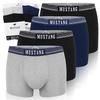 Men's Boxers 4-Pack Cotton Underwear Blue Grey Black