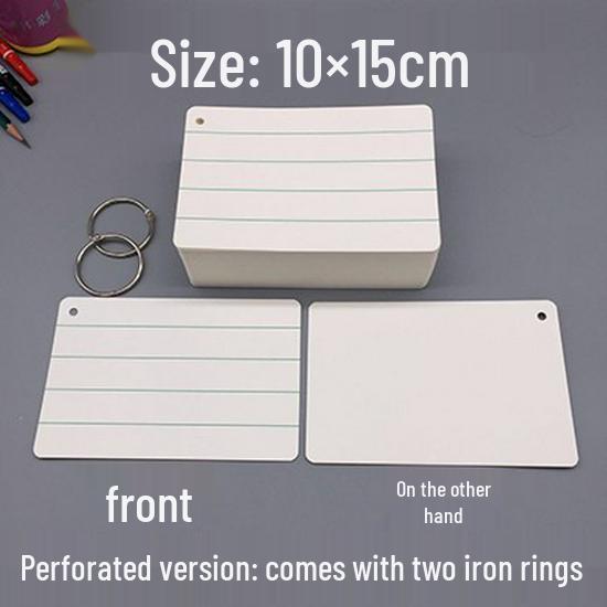 DIY Blank Postcards: Creative Writing, English Word, and Pinyin Greeting Cards