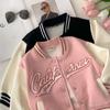 Children's Jackets Spring and Fall  Girls' Baseball Uniforms Chic Tops Sports Jackets