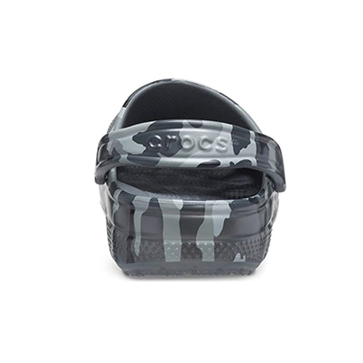 Crocs Klasyczne chodaki antypoślizgowe trwałe sandały sportowe sandały unisex czarno-szare 206454-0IE