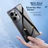 Air Cushion Drop ProtectionPhone Case for Honor 100 Pro, Silicone Lens Full Coverage Ultra-Thin Frosted - Transparent