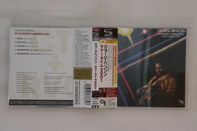 CD GEORGE BENSON - In Concert - Carnegie Hall KICJ98507 CTI 2009 Japan Obi Jazz Used