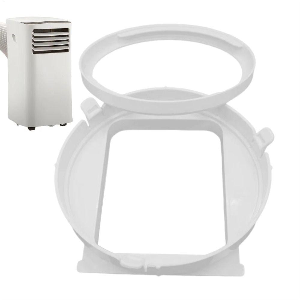Tubo di scarico per condizionatore d'aria Lunghezza 15 cm Design a condotto quadrato Adattatore per tubo di scarico Sistema di scarico