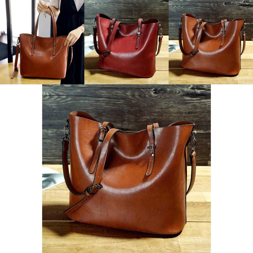 Fashionable Pu Tote Bag For Women With Multiple Pockets And Soft Handles
