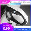 2025 Hot 2pcs Car Sun Visor Rearview Mirror Rain Eyebrow Shield Sticker For E90 E60 E46 E39 F30 F10 E87 X3 X4 X5 X1 G30 G20