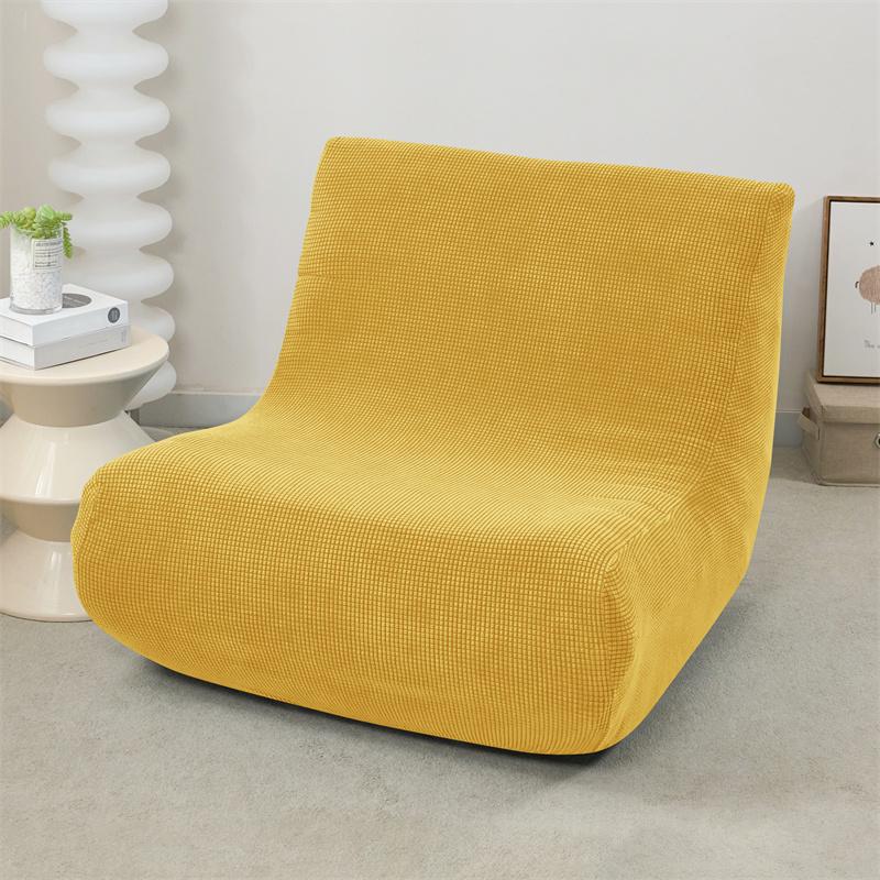 Stretch Polar Fleece Sofa Cover for Living Room Solid Color Lounge Couch Cover All-inclusive Relax Sofa Slipcovers Protector