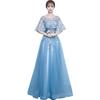 JINZUOMA Wedding Party Bridal Long Evening Banquet for and Banquets Size Women's Dress, Dress, Dress, Dress, Dress, Dress, Dress, Fashionable,