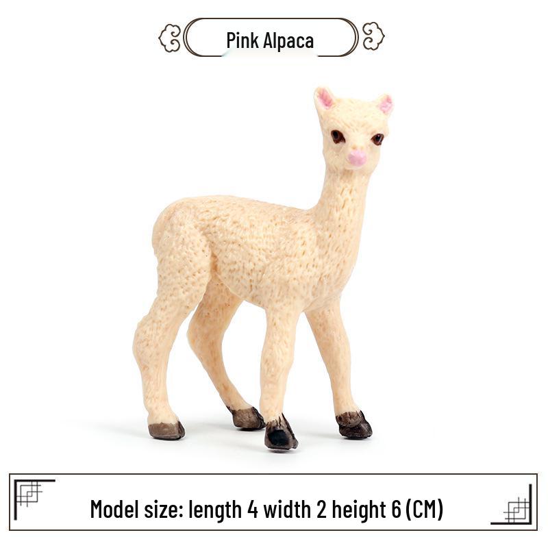 Children's Cognitive Animal Model Toy - Donkey Foal & Zebra Ornament