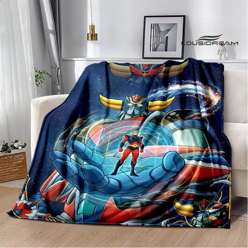 UFO ROBO GRENDIZER GOLDORAK blanket Picnic blanket Warm blankets Outdoor Blanket Home bedlinings blankets for beds Birthday Gift