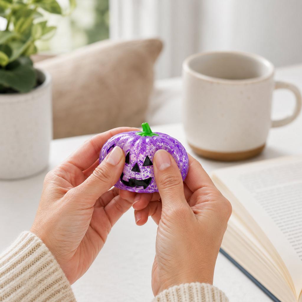 Halloween Pumpkin Toy Stress Toy for Kids and Adults Party Favors