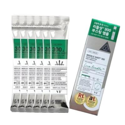 Kore Kozmetiği - VT Reedle Shot 300 Yüz Canlandırıcı İlk Ampul 2ml (0,06 sıvı ons.) X 6 adet (3 Seçenek)