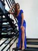 Cross-border European and American Foreign Trade New Women's Clothing Wish Amazon New Slim Hip Dress Sequined Dress