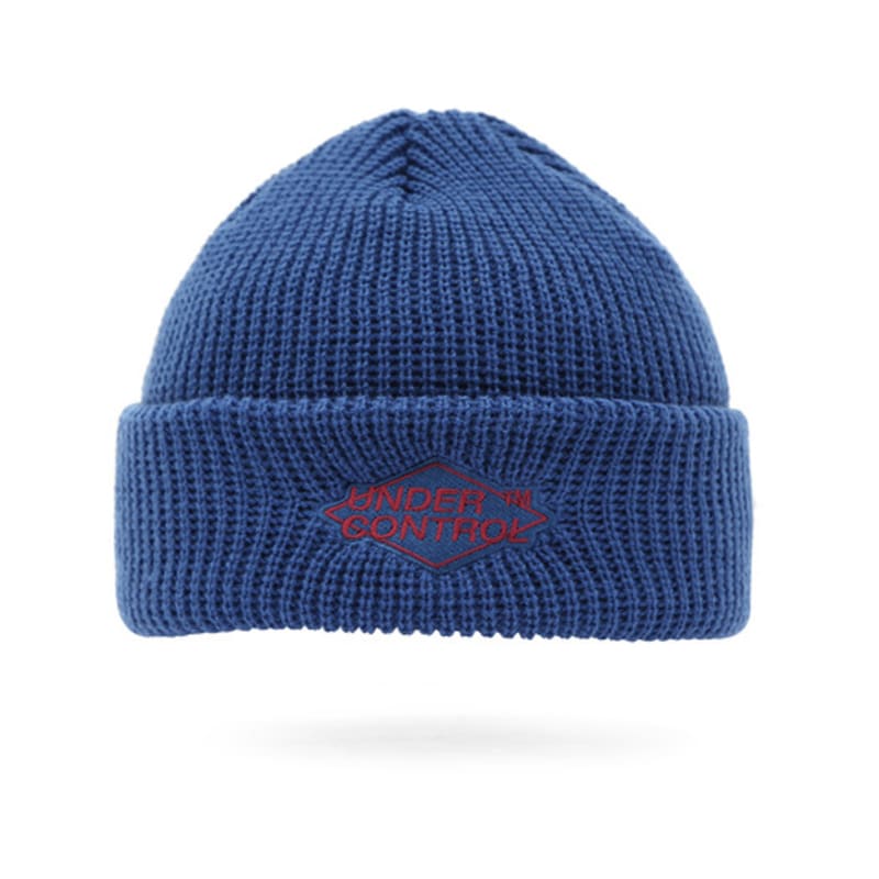 UNDERCONTROL BEANIE / ROAD SIGN / BLUE