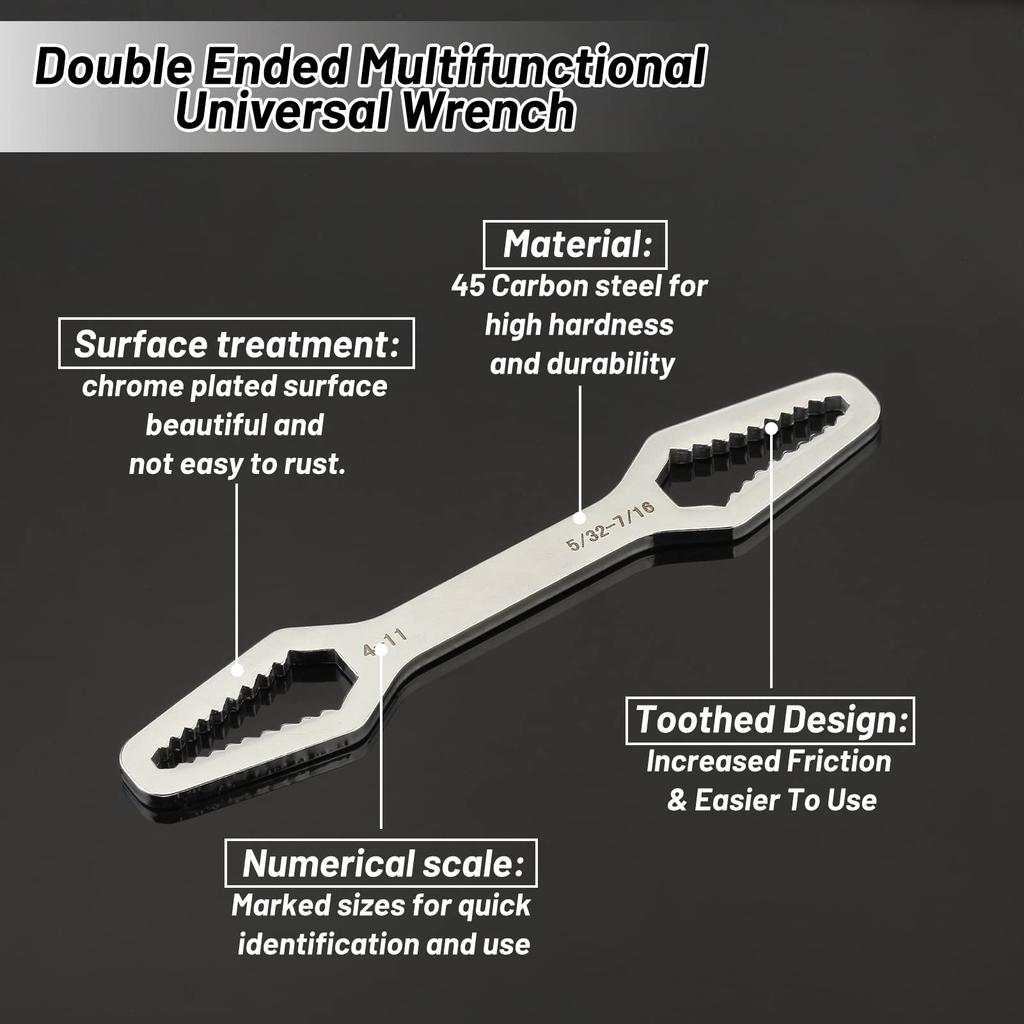 LEONTOOL Universal Compact Magic Bicycle Universal Combination for Repair Hand 4mm to High Easy Work Tool Wrench, Spanner, Wrench, Wrench,