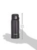 ZOJIRUSHI Water Direct Drinking Stainless Steel Lightweight Bottle, Mug, 360ml, Black, Type, SM-SA36-BA